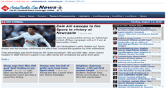 Desktop Screenshot of news.asianbookie.com